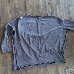 lululemon athletica black and white Long Sleeve Top